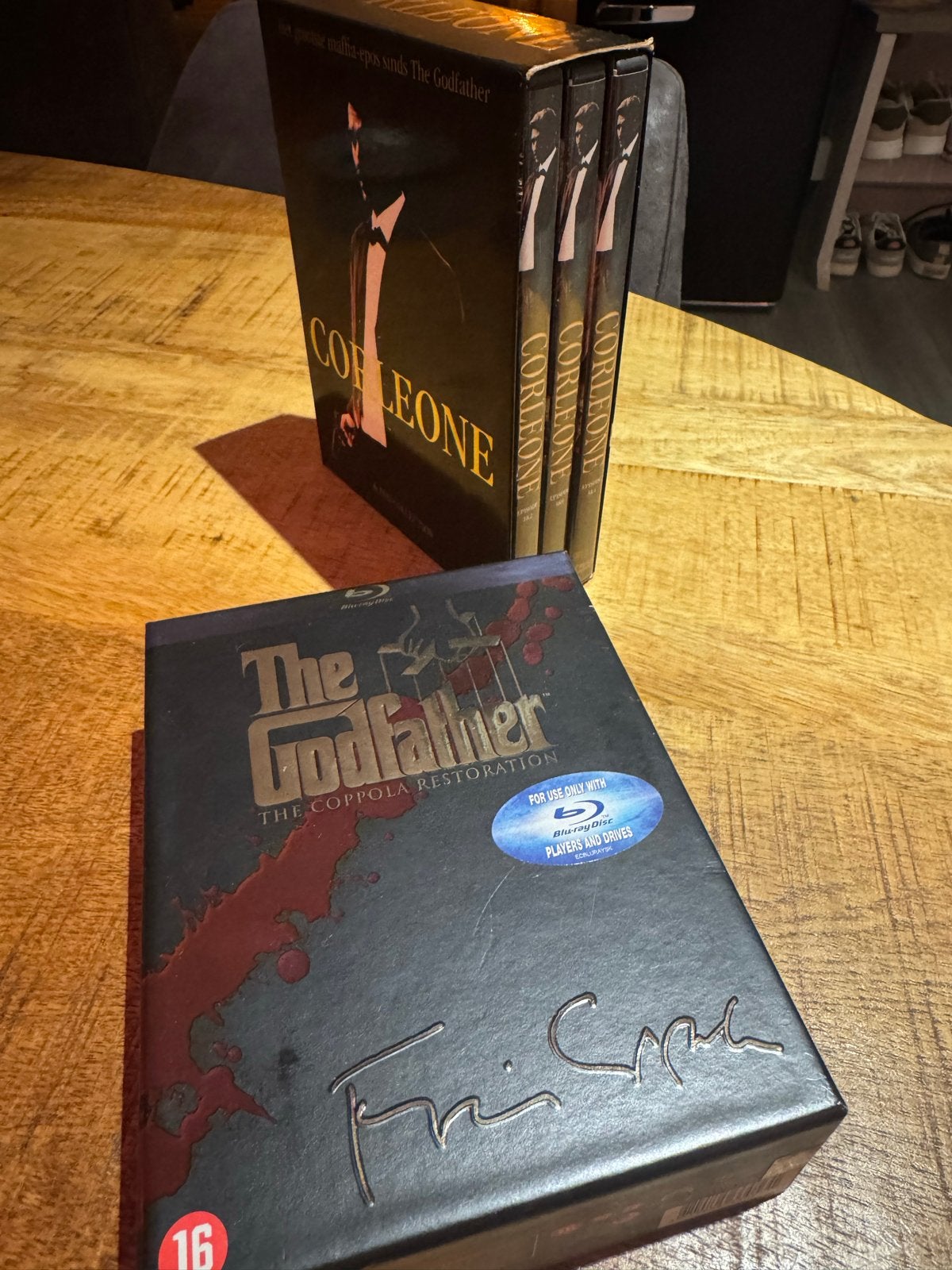 The Godfather Blu-ray & Corleone DVD Collectie, Engels, Vanaf 16 jaar, Nederlands, Boxset