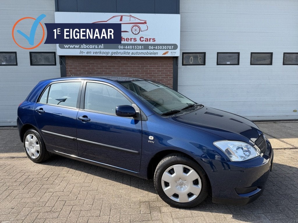 Toyota Corolla 1.6 VVT-i L.Terra/AIRCO/NAP/INRUIL MOG, Gebruikt, 4 cilinders, Blauw, Corolla
