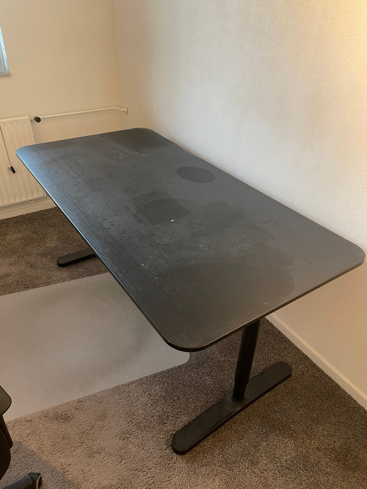 Ikea Bureau 160x80x75, Huis en Inrichting, Bureaus, Ophalen, Gebruikt, Computerbureau