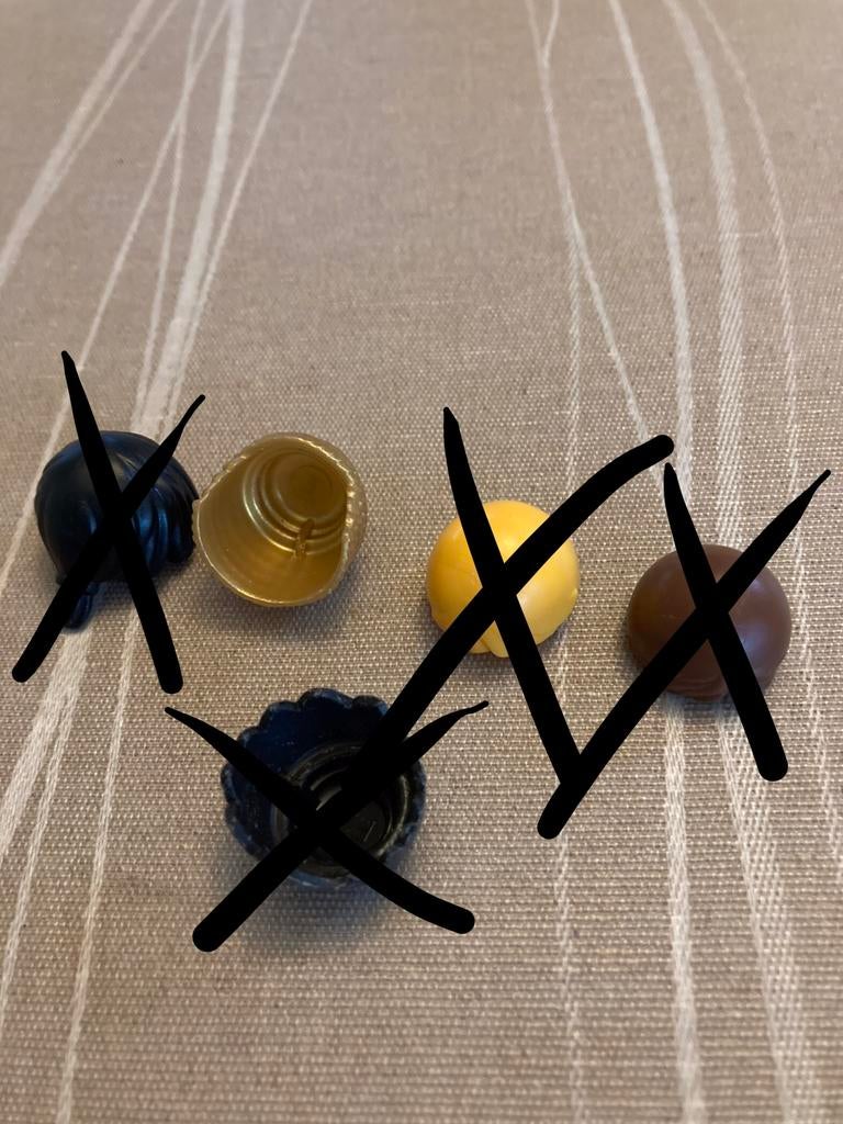 Playmobil goud haar., Ophalen of Verzenden, Zo goed als nieuw