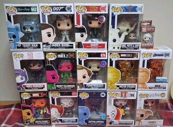 Funko pop bijzondere verzameling 15 stuks, Ophalen of Verzenden, Zo goed als nieuw