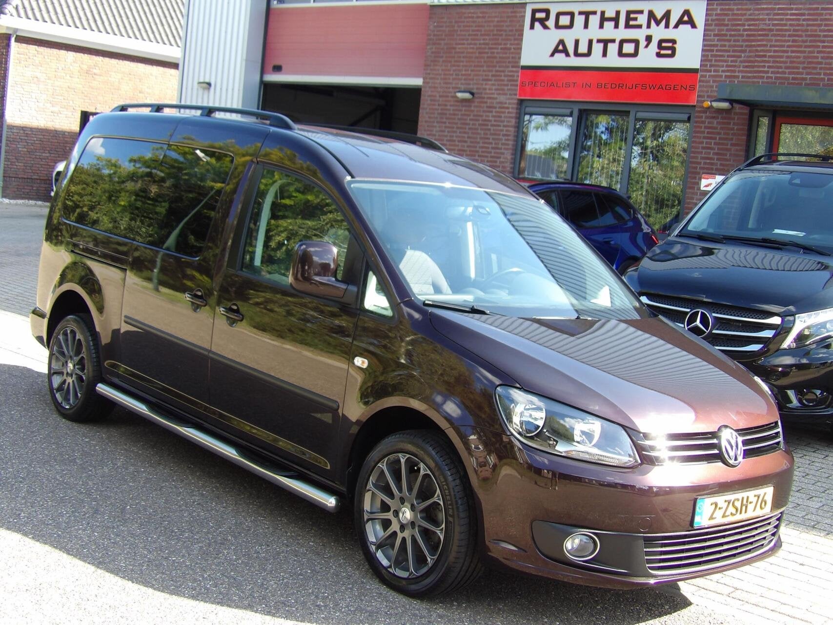 Volkswagen Caddy Maxi 1.6 TDI 102PK DSG 2014 7 PERSOONS TOPS, Auto's, Euro 5, Gebruikt, 7 stoelen, 102 pk