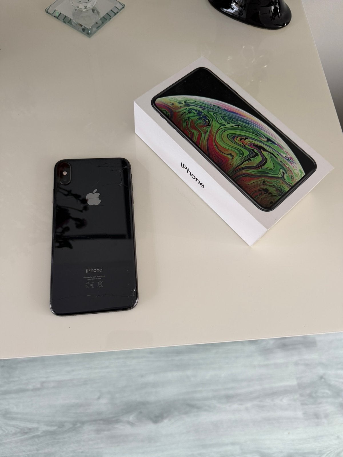 iPhone Xs Max 64GB, Telecommunicatie, Mobiele telefoons | Apple iPhone, Gebruikt, Zwart, Ophalen of Verzenden, IPhone XS Max