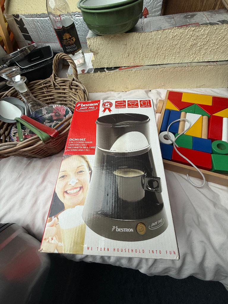 Koffiezet apparaat camping., Ophalen of Verzenden, Gebruikt