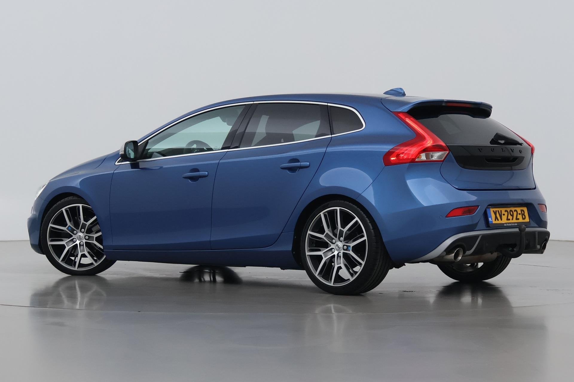 Volvo V40 2.0 T5 R-Design | Bursting Blue | 19 Inch Polestar, Auto's, Gebruikt, Euro 6, 4 cilinders, Blauw