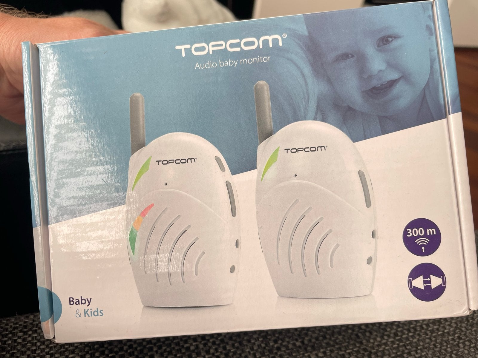 Topcom Audio Babyfoon - Betrouwbare Babyfoon, Ophalen, Zo goed als nieuw, 250 meter of meer
