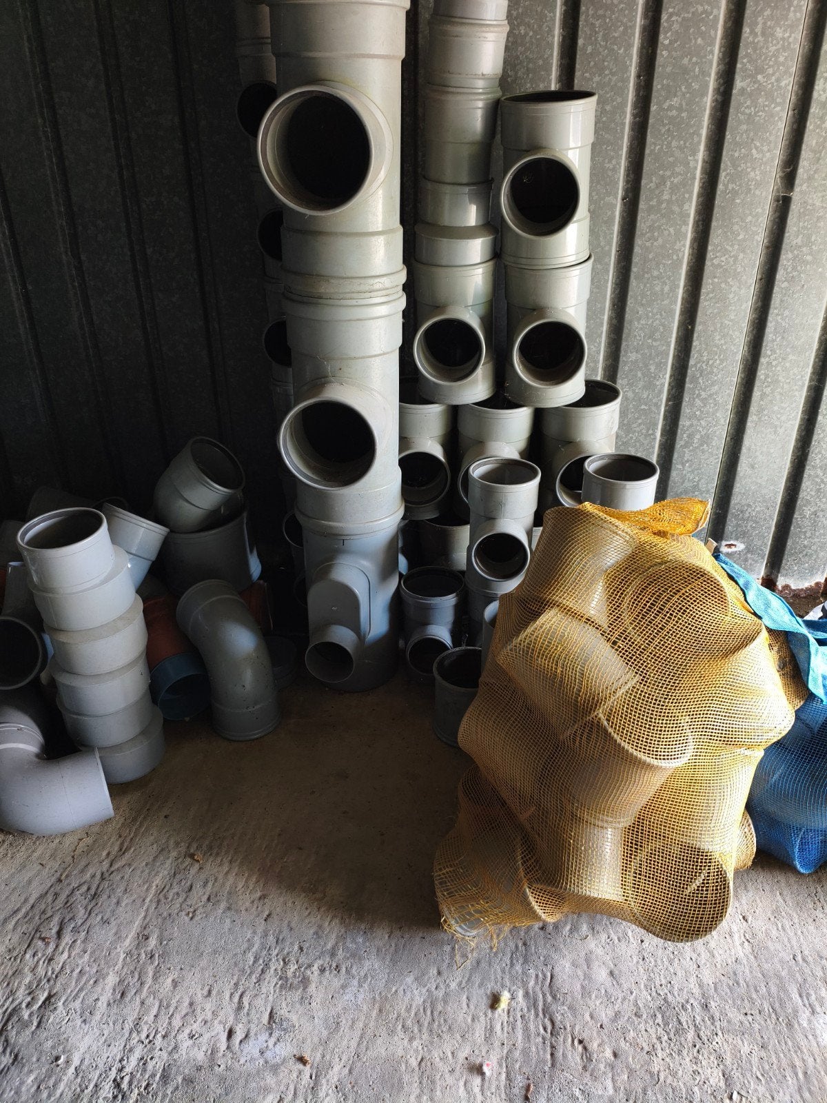 pvc hulpstukken, Ophalen, Bochten, Pvc, Nieuw
