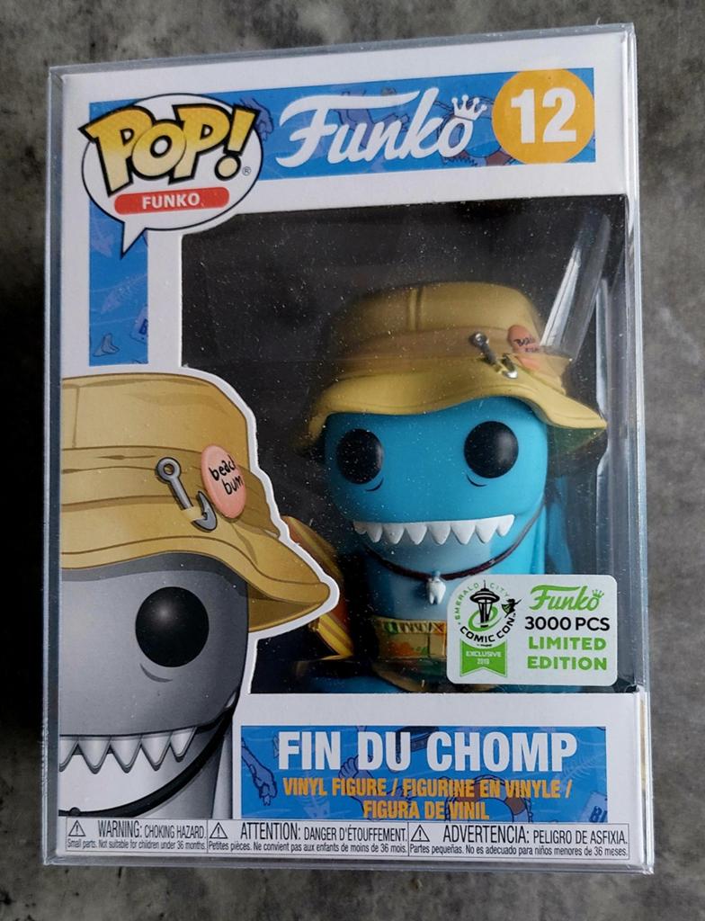Funko Pop! Fin Du Chomp Emerald City Comic Con Excl., Ophalen of Verzenden, Nieuw