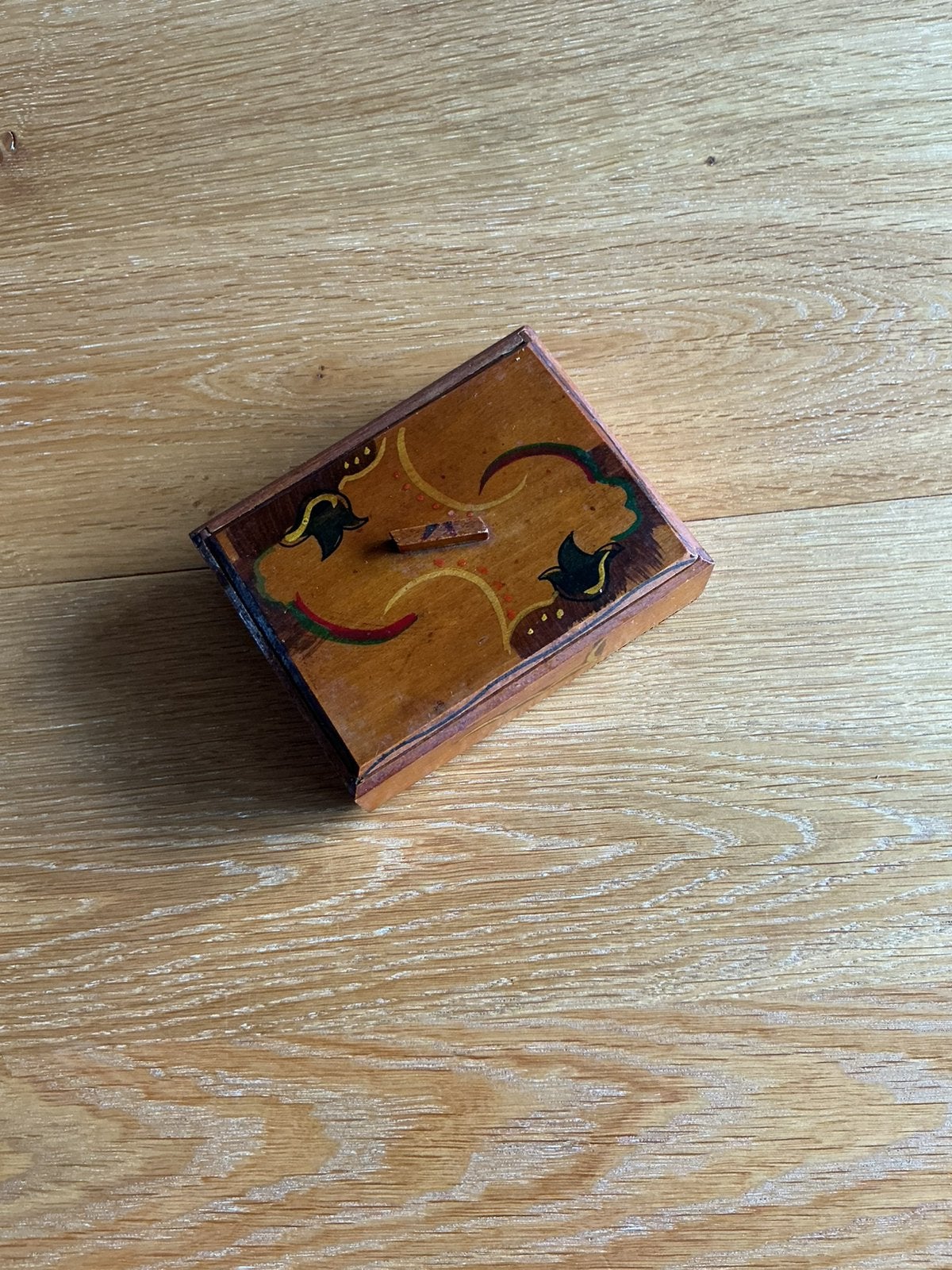 Oud houten doosje., Ophalen of Verzenden