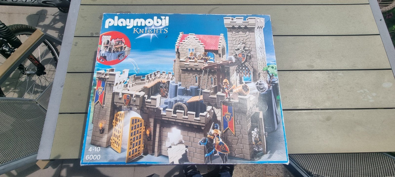 Groot Playmobil Ridderkasteel 6000 – Leeuwenridders (Met doo, Ophalen, Complete set, Zo goed als nieuw, Kasteel/Fort