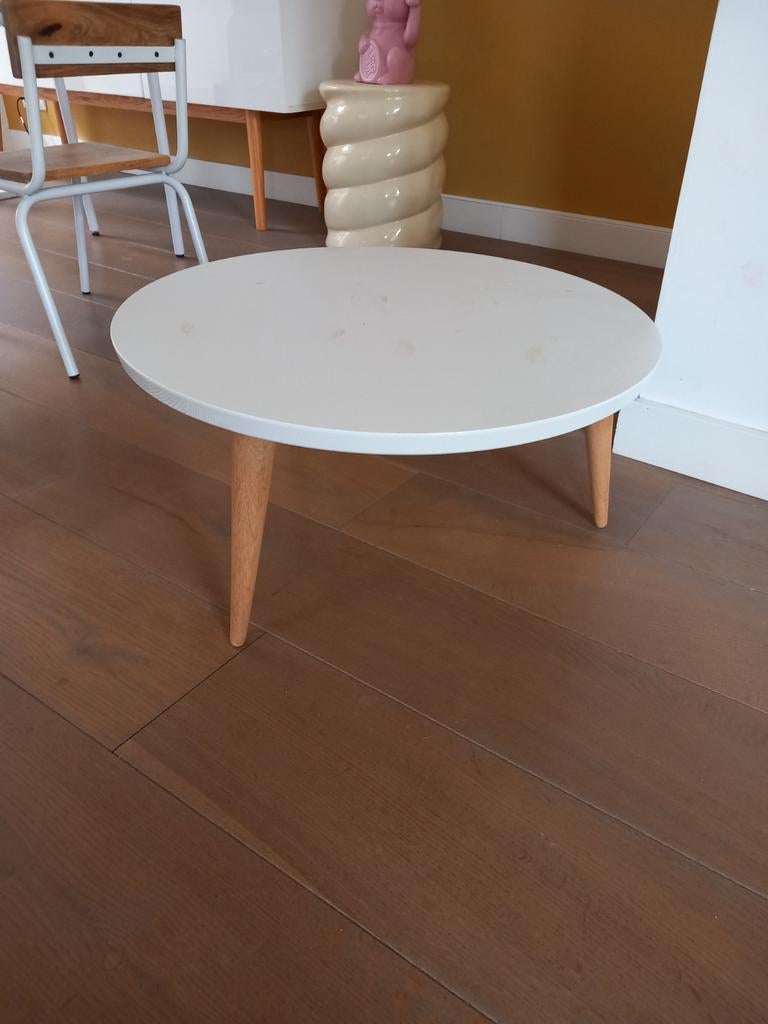 Leuk rond tafeltje voor kinderkamer - 60 cm, Ophalen, Minder dan 45 cm, Gebruikt, Rond