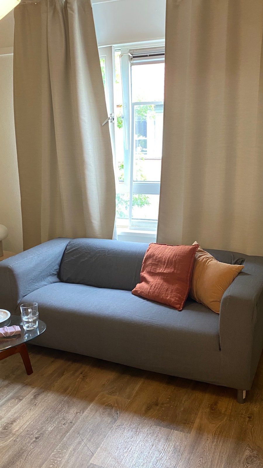 IKEA Klippan bank, Ophalen, 150 tot 200 cm, Tweepersoons, 75 tot 100 cm