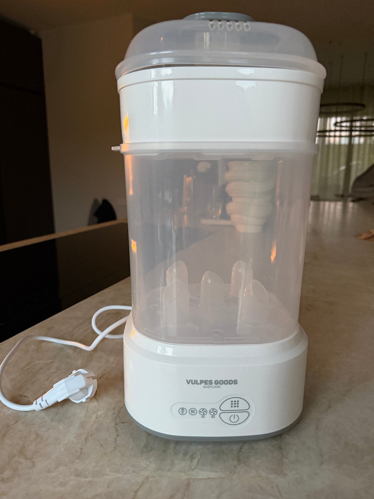 Vulpes Goods Sterilisator, Kinderen en Baby's, Babyvoeding en Toebehoren, Ophalen of Verzenden, Zo goed als nieuw, Sterilisator