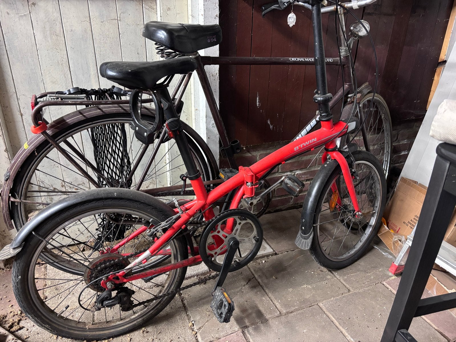 B'Twin opvouwbare fiets - perfect voor woon-werkverkeer, Fietsen en Brommers, Overige merken, 20 inch of meer, Gebruikt, Versnellingen