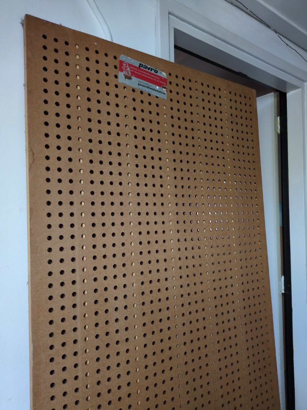 Bedbodem van gaatjesboard ., Ophalen, Eenpersoons, 80 cm