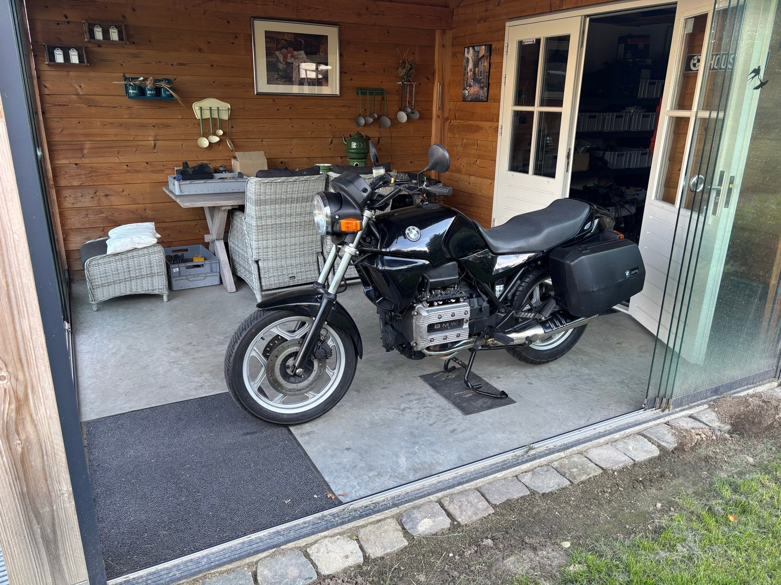 BMW K75  Toermotor met koffers - Goede staat, Motoren, Motorrijbewijs A, Gebruikt, 3 cilinders, Particulier