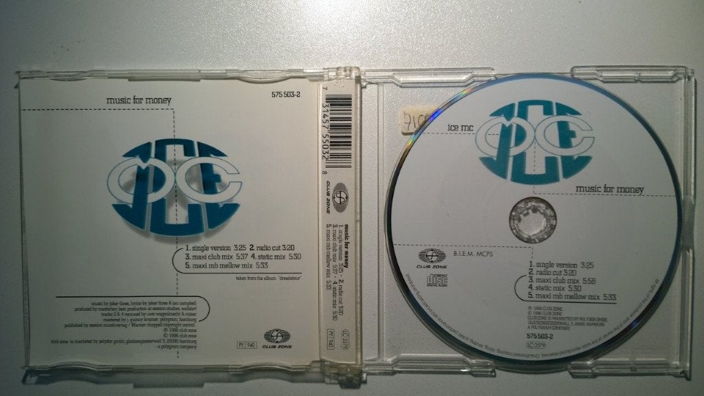 ICE MC - Music For Money, Ophalen of Verzenden, Zo goed als nieuw, Hiphop en Rap