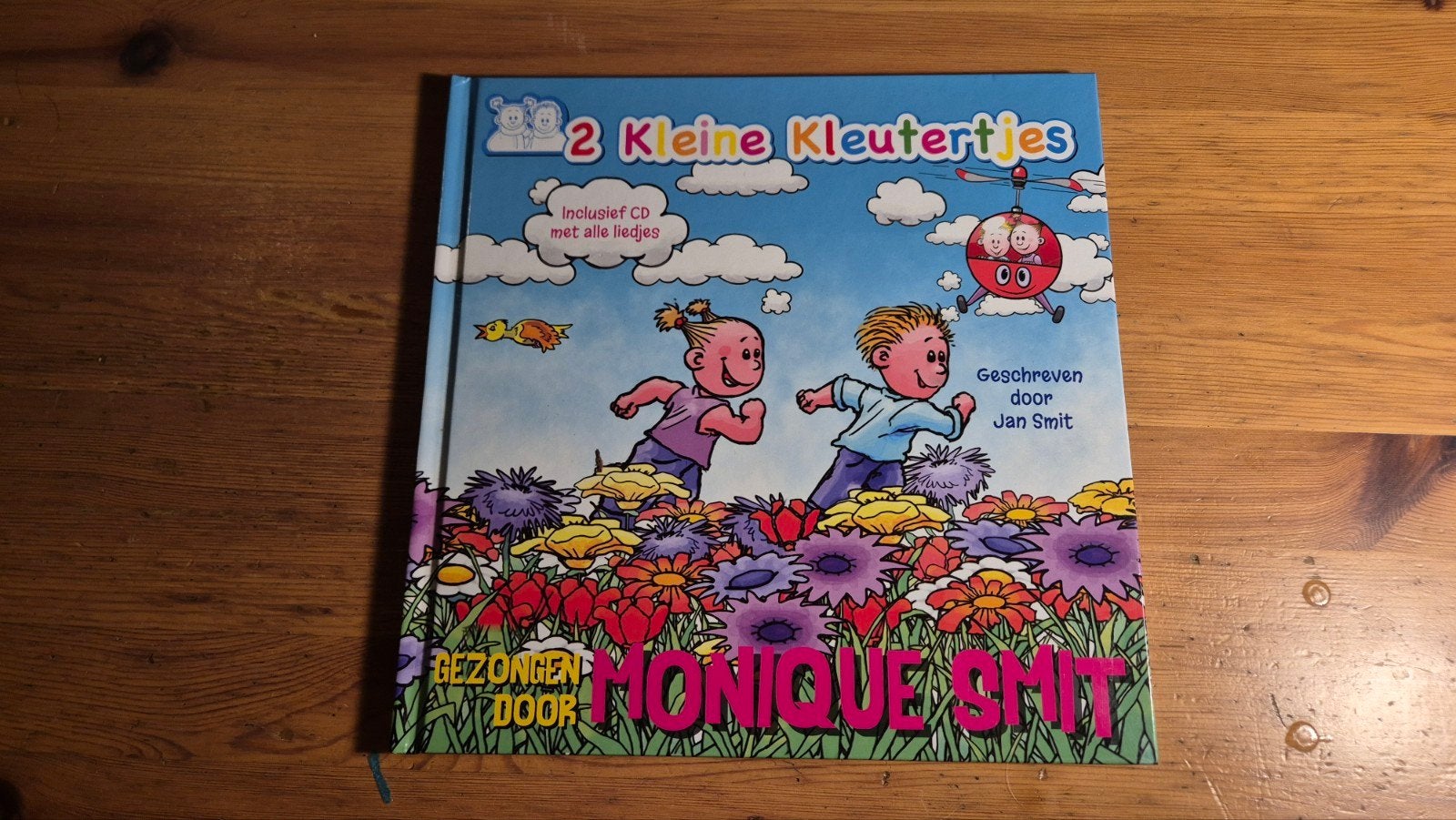 Monique Smit - 2 Kleine Kleutertjes CD+Boek, Fictie algemeen, Jongen of Meisje, Ophalen of Verzenden, Voorleesboek