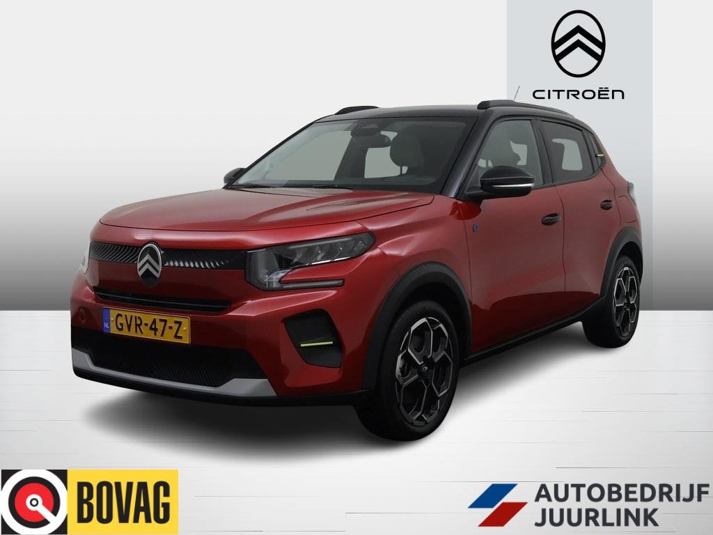 Citroen Ë-C3 Max 113pk 44 kWh /Cruise/Navi/Cam/Clima, Auto's, Dealer onderhouden, Gebruikt, Leder en Stof, Origineel Nederlands