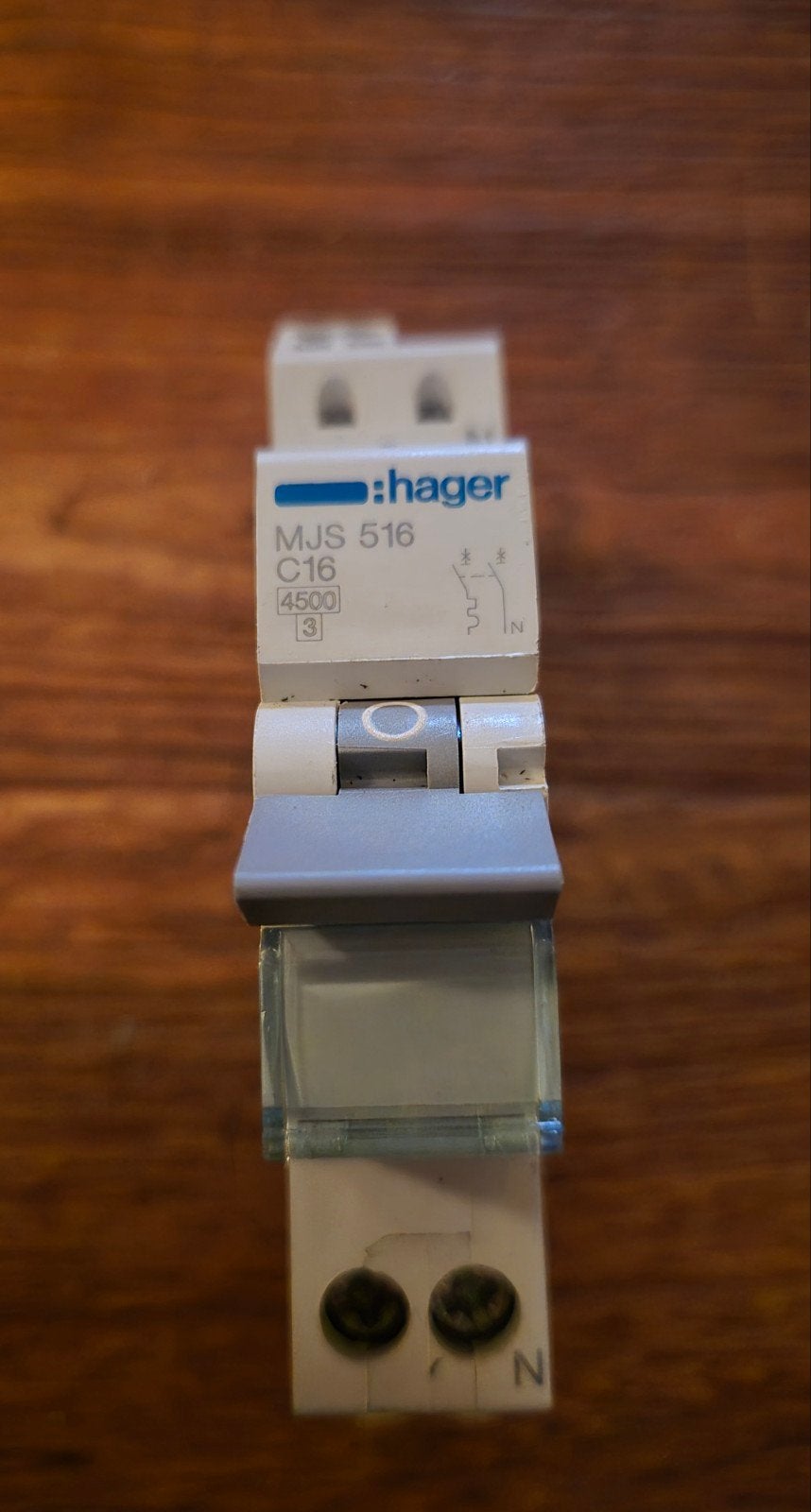 Hager MJS 516 C16 Installatieautomaat - Zo goed als nieuw, Doe-het-zelf en Verbouw, Ophalen of Verzenden, Zo goed als nieuw, Hager