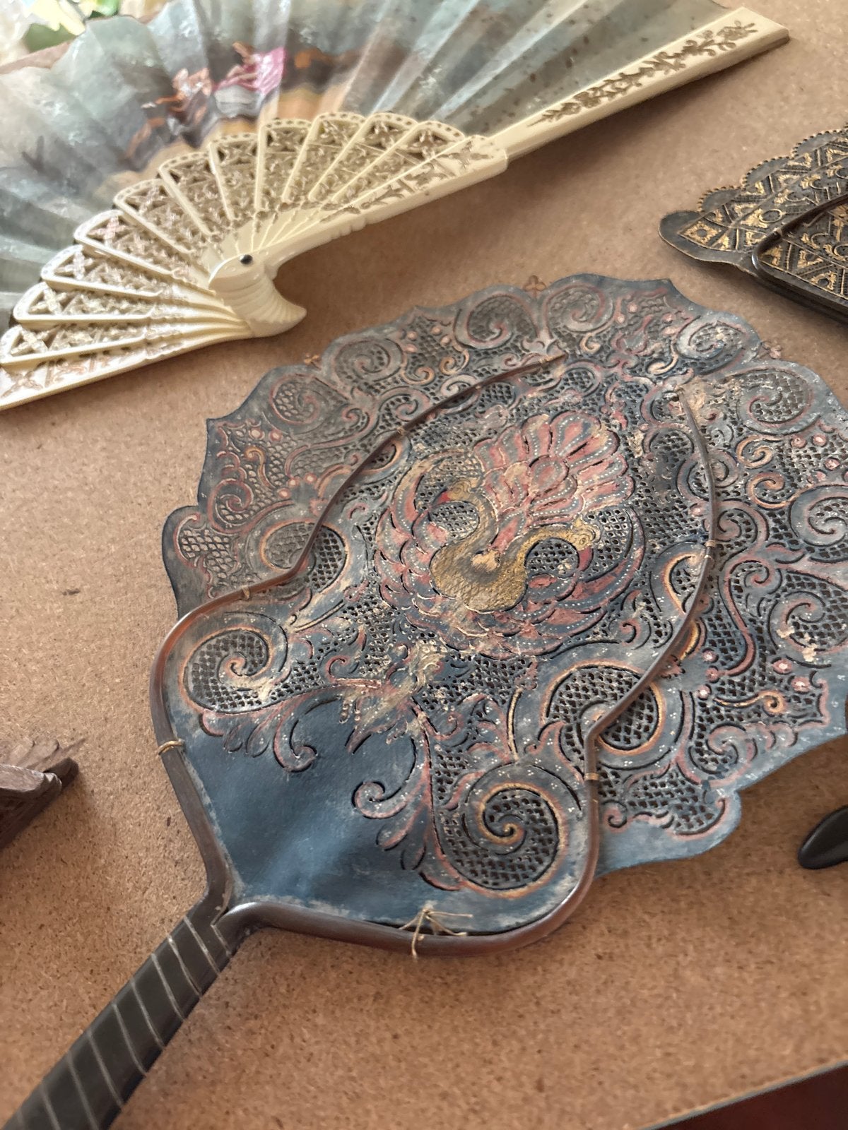 Antieke Handwaaiers - Decoratief en Uniek, Ophalen of Verzenden