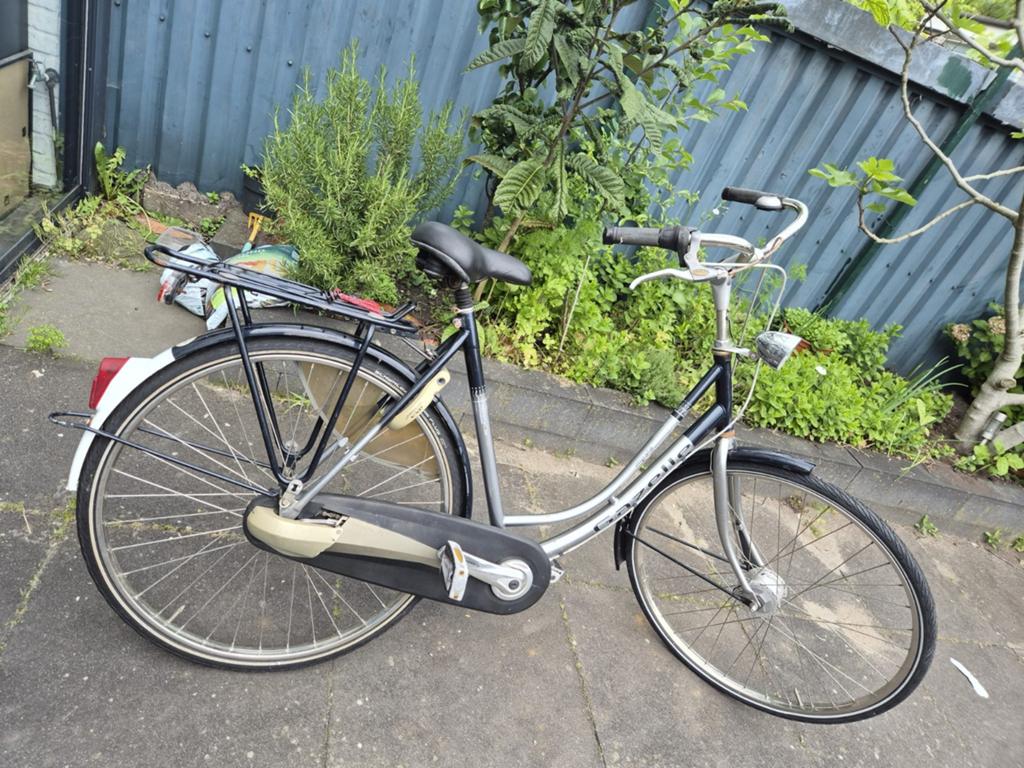 Gazelle damesfiets - Gebruikt, goede staat, Terugtraprem, Gebruikt, Versnellingen, Ophalen of Verzenden