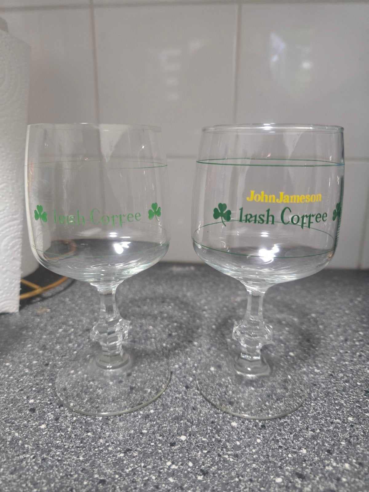 Irish Coffee glaasjes, Ophalen, Zo goed als nieuw, Borrel- of Shotglas