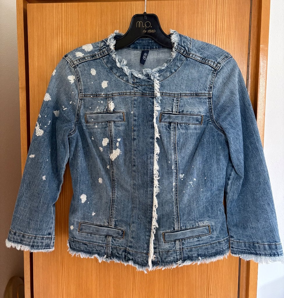 Jeansjasje, Blauw, Liu Jo, Ophalen of Verzenden, Zo goed als nieuw