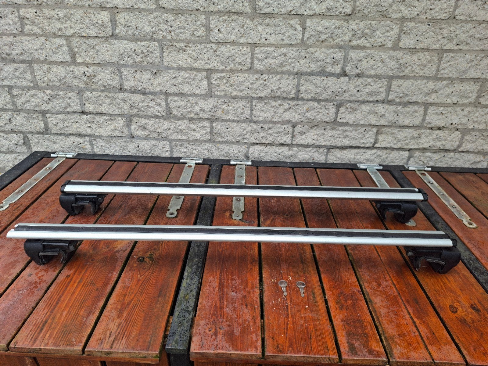 Dakdragers voor auto - Aluminium met slot, Ophalen