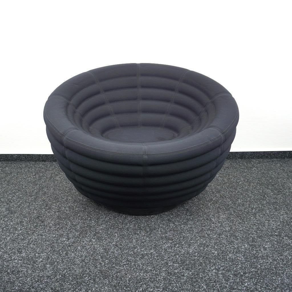 HAY Blow Design Fauteuils | Zwart | Ronde Fauteuil | Stoelen, Gebruikt, -, -, 75 tot 100 cm