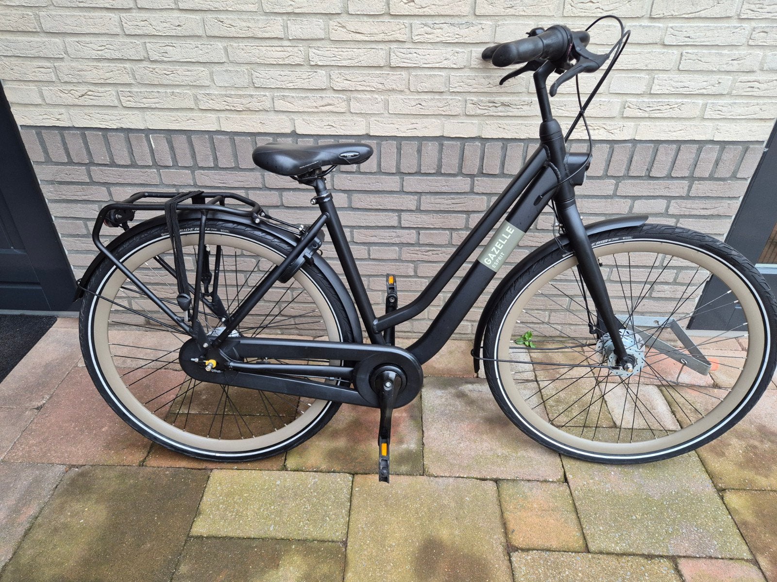 Nette Gazelle Esprit T7 meisjesfiets, frame 49 cm, Ophalen, 47 tot 50 cm, Versnellingen, Zo goed als nieuw