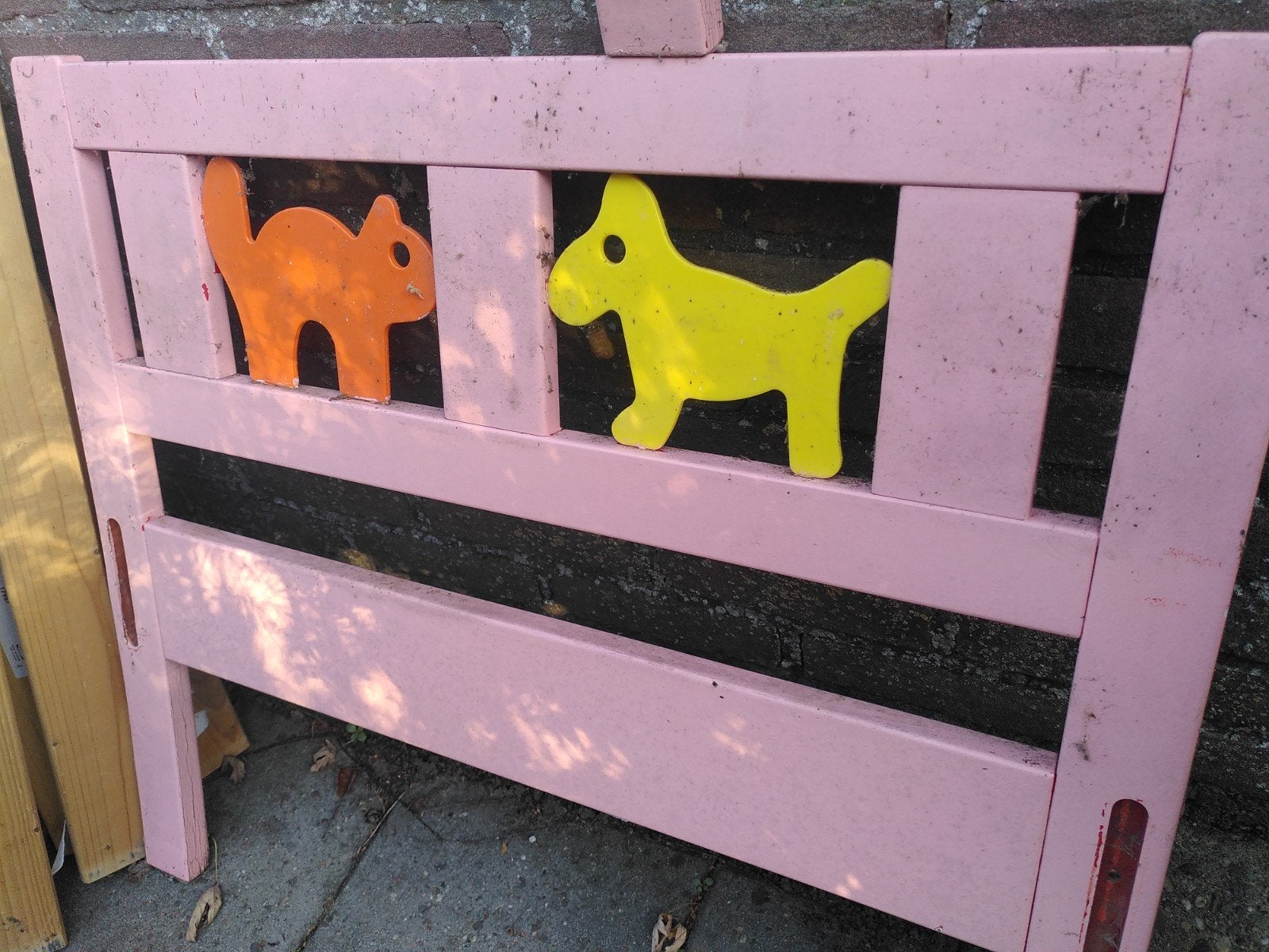 Vintage IKEA S071 kinderbed met lattenbodem, Ophalen, Gebruikt, Hout, Overige kleuren