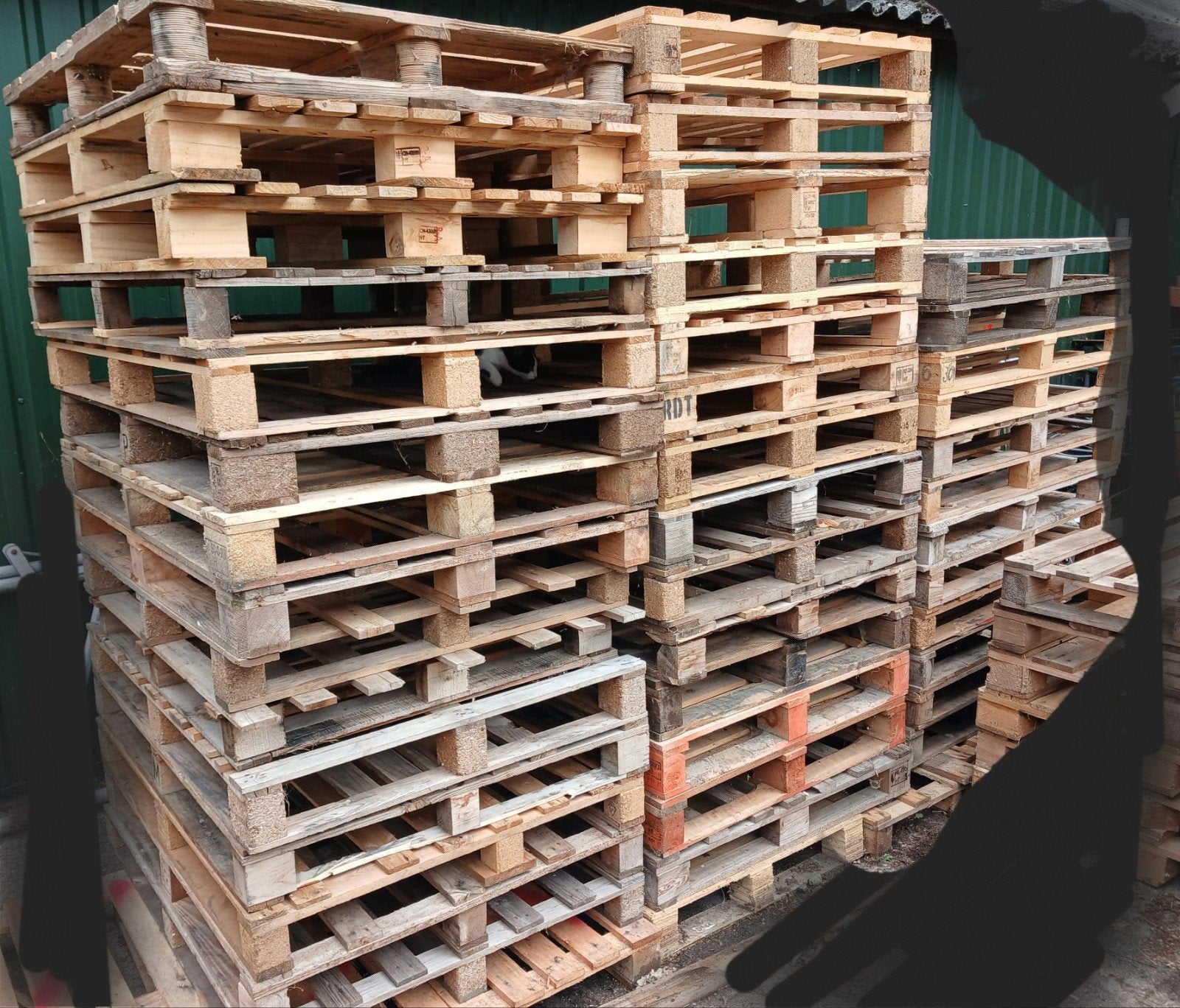 gezocht partijen pallets, Tuin en Terras, Minder dan 3 m³, Ophalen