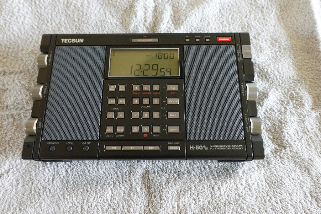 Tecsun H-501x, Verzenden, Zo goed als nieuw, Wereldontvanger
