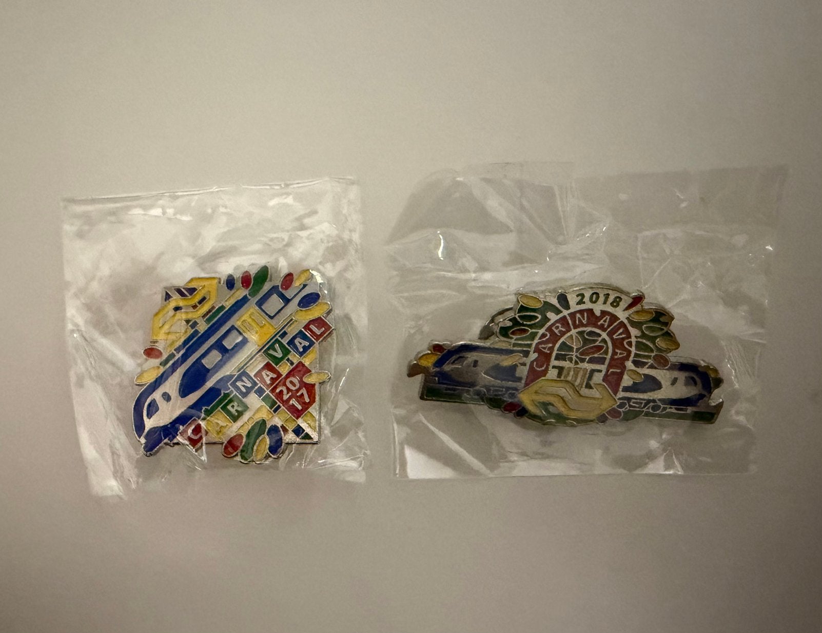 NS Carnaval speldjes 2017 en 2018, Ophalen of Verzenden, Nieuw, Speldje of Pin