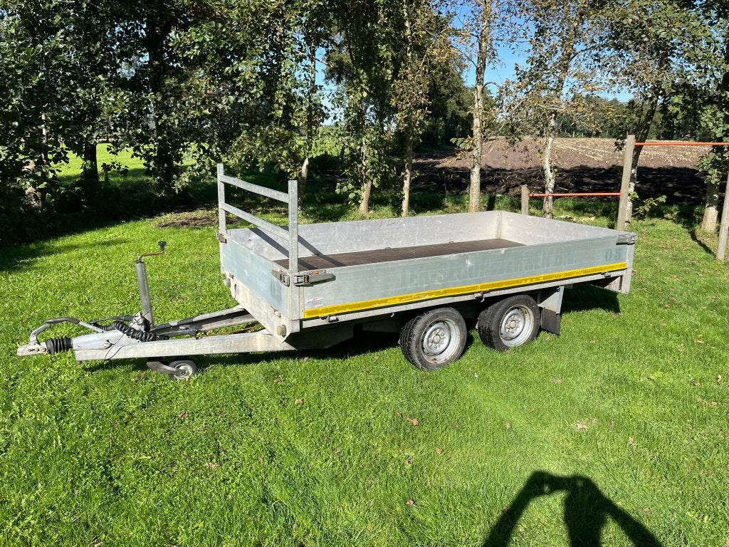 2700 KG 310x160 Eduard plateuwagen nieuwe antislip bodem!, Ophalen, Gebruikt