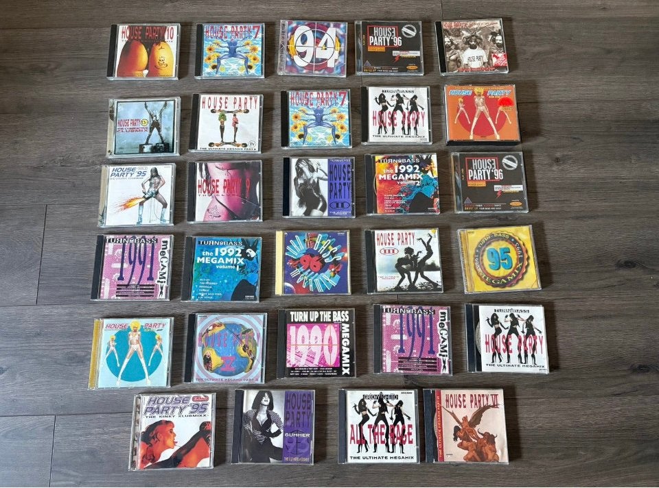 29x House Party, Cd's en Dvd's, Ophalen of Verzenden, Gebruikt, House