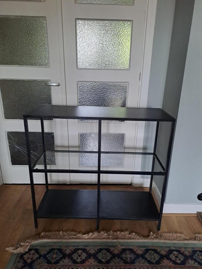 Kast (VITTSJÖ, stellingkast IKEA), Ophalen, Met plank(en), 50 tot 100 cm, Zo goed als nieuw