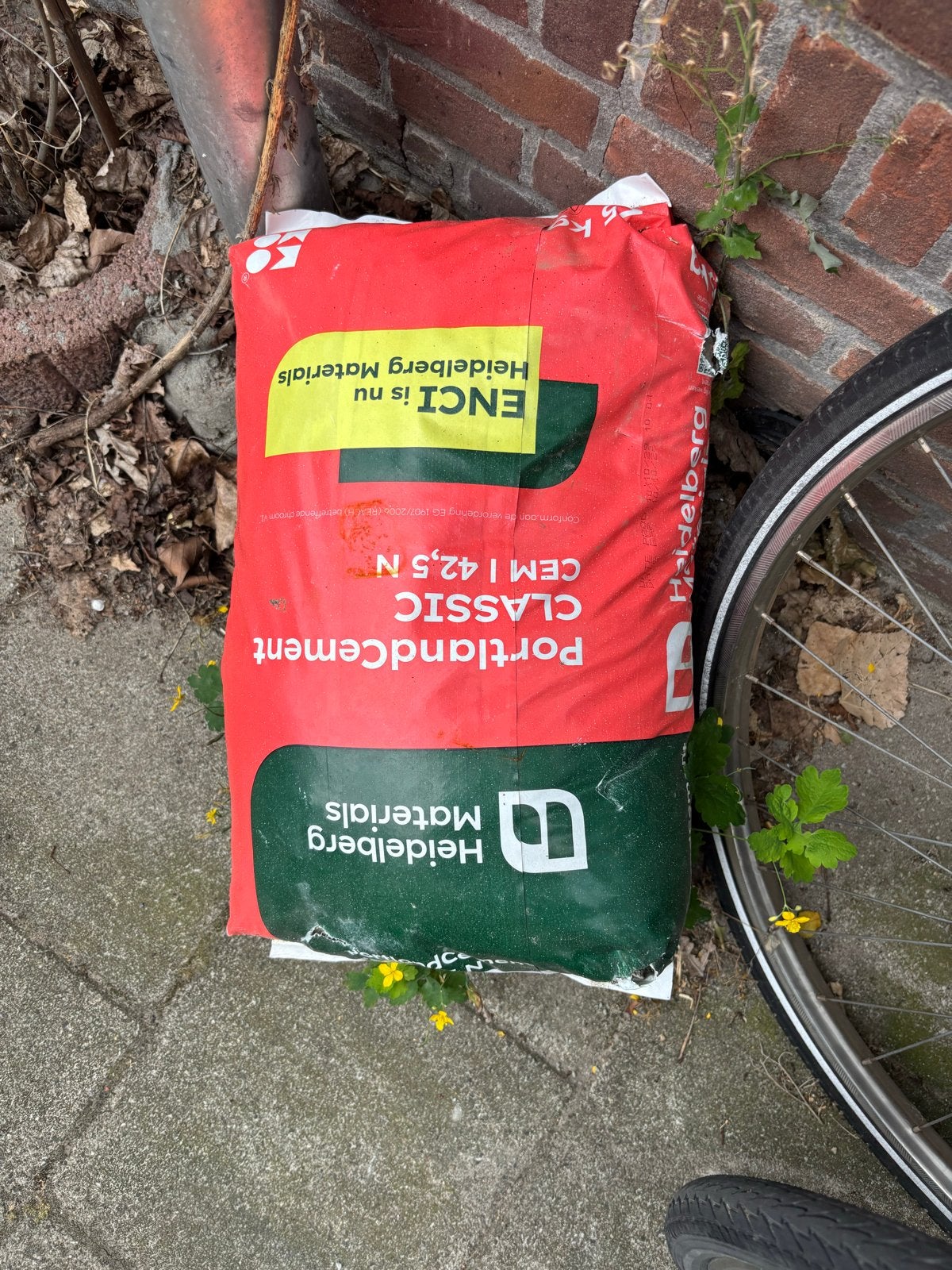 Gratis ophalen Heidelberg Portland Cement CEM I 42,5 N, Ophalen, Gebruikt