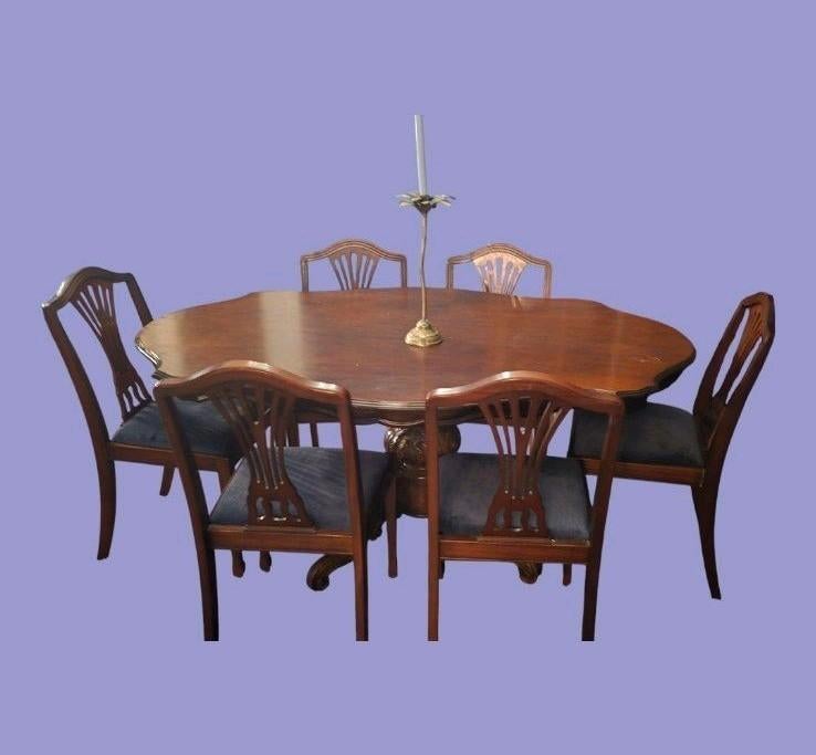 Barok eethoek en diverse barokstoelen, Huis en Inrichting, Stoelen, Ophalen, Gebruikt, Ellesmusic@hotmail.com, Hoeksehofstraat 8