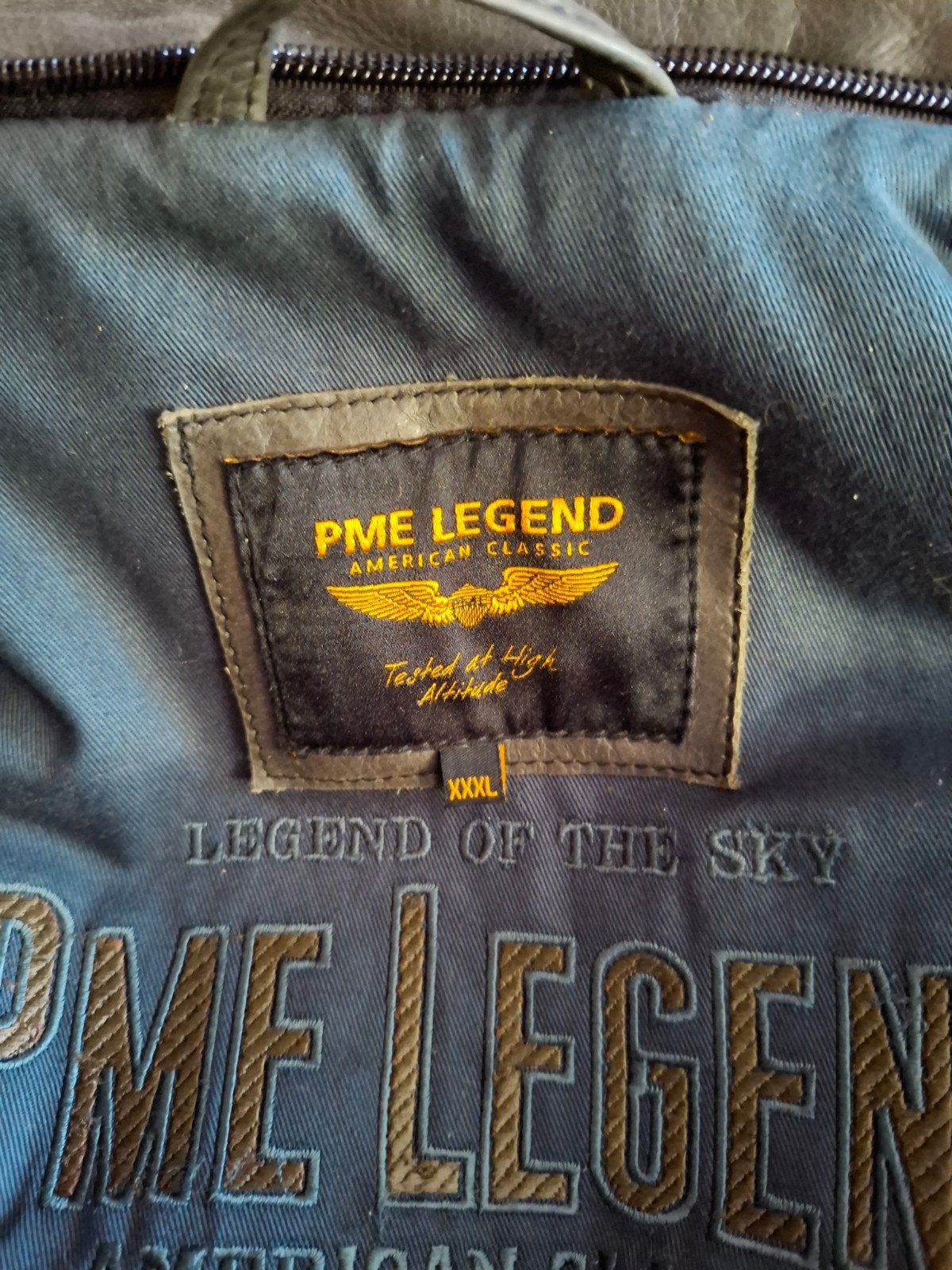leren jas pme legend xxxl nieuw.antriciet grijs. ., Kleding | Heren, Ophalen of Verzenden, Nieuw, Overige maten, Grijs
