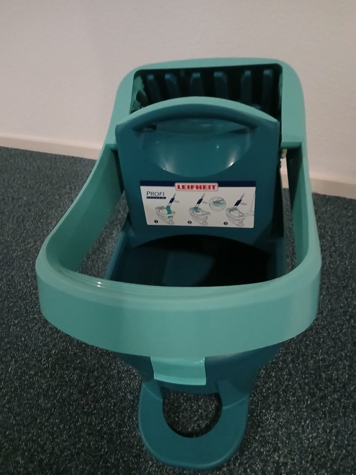 Leifheit dweilemmer, stok en dweilen, Ophalen, Dweilemmer, -bak, of -wagen