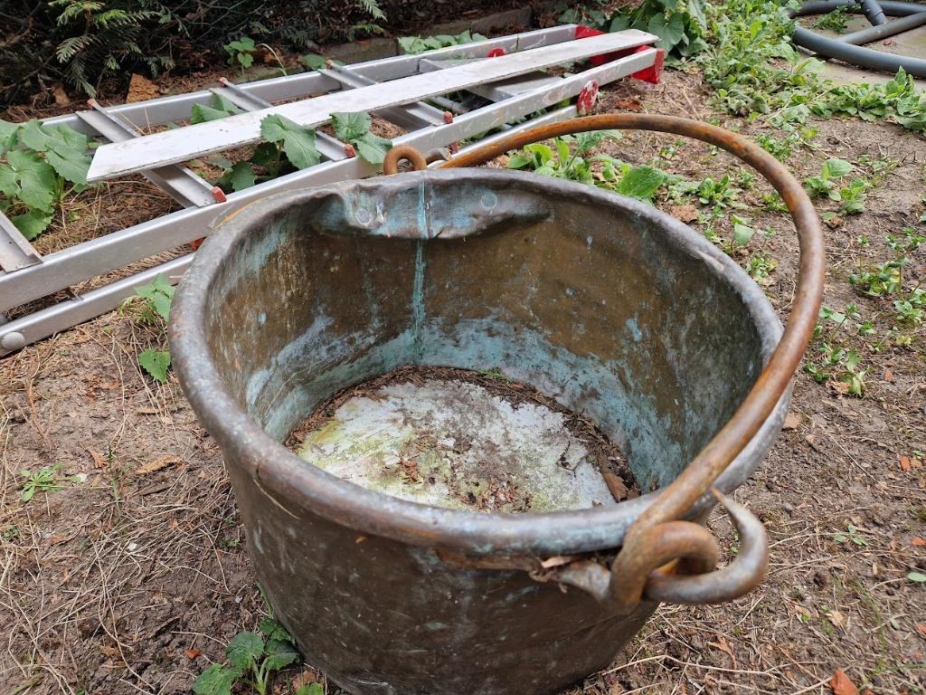 Koperen ketel, Ophalen, Koper