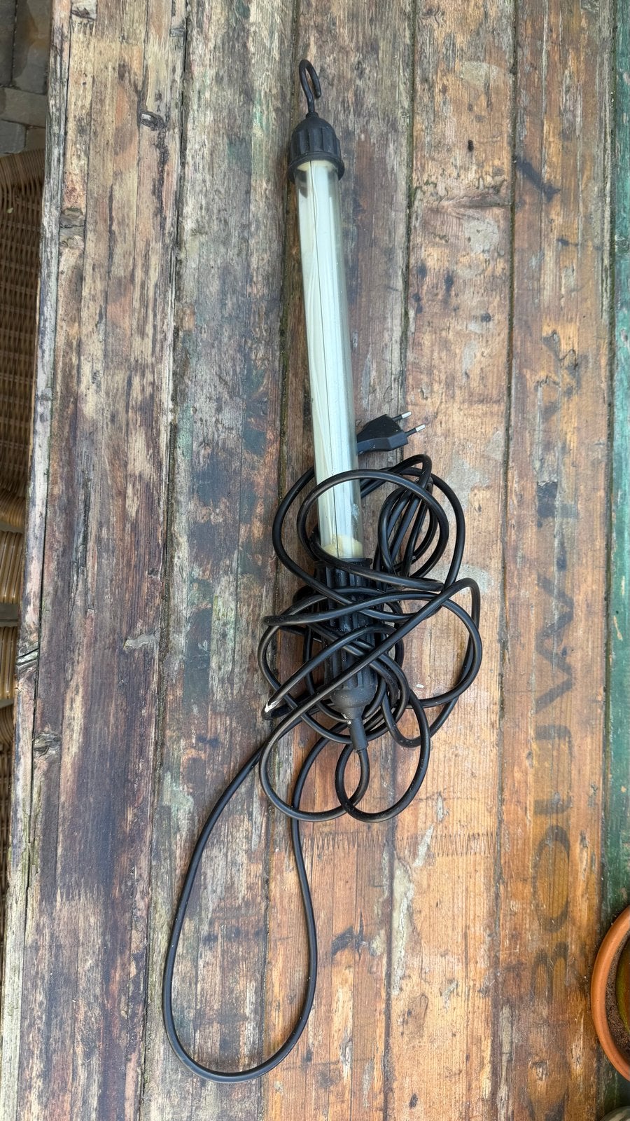 DAKS TL looplamp / werklamp – €5, Met schakelaar, Overige merken, Gebruikt, Kunststof