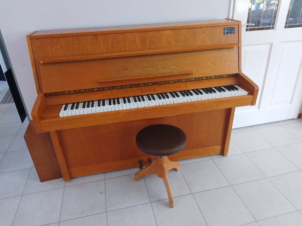 Rippen Belcanto piano, Ophalen, Gebruikt, Bruin, Piano