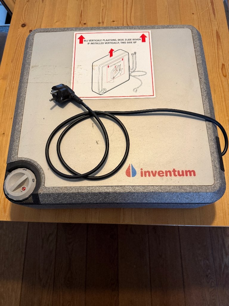 Inventum Modesto 10L Boiler - Zonder aansluitingen, Doe-het-zelf en Verbouw, Ophalen, Gebruikt, Boiler, Minder dan 20 liter