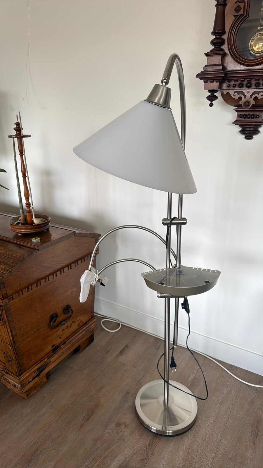 Daglichtlamp met vergrootglas, Ophalen, Zo goed als nieuw