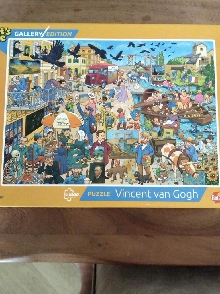 That's Life puzzel. Vincent van Gogh., Hobby en Vrije tijd, Denksport en Puzzels, Ophalen, 500 t/m 1500 stukjes, Zo goed als nieuw