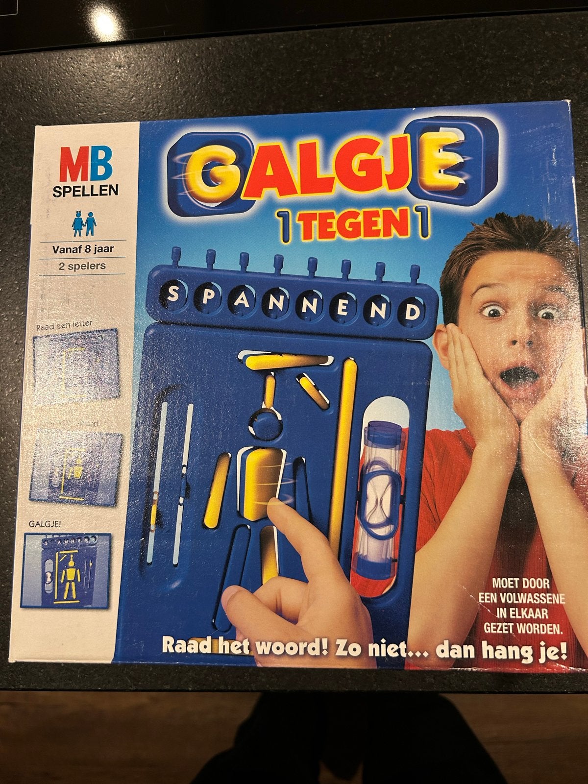 Galgje 1 tegen 1 - MB Spellen, Een of twee spelers, Ophalen of Verzenden, Gebruikt