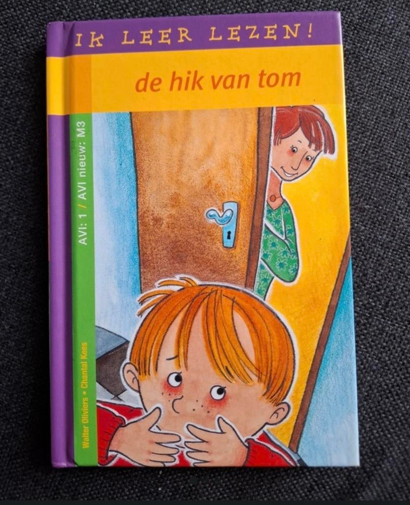 Ik leer lezen! De hik van Tom - AVI 1 / AVI nieuw: M3, Ophalen of Verzenden, Zo goed als nieuw, Walter Olviers, Fictie algemeen